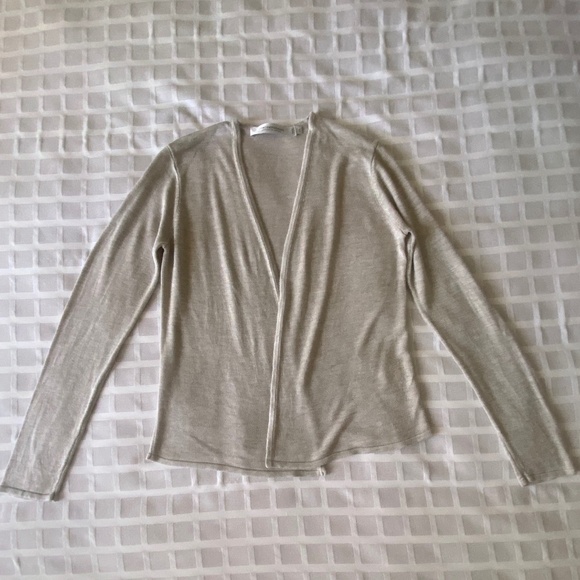 Light Tan Cardigan Excellent condition - Picture 1 of 12